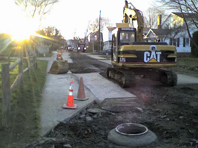 road construction